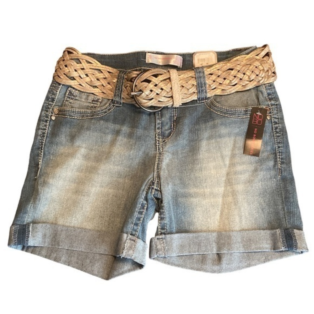 🌸NWT NO BOUNDARIES Belted Short - sz ladies 5
